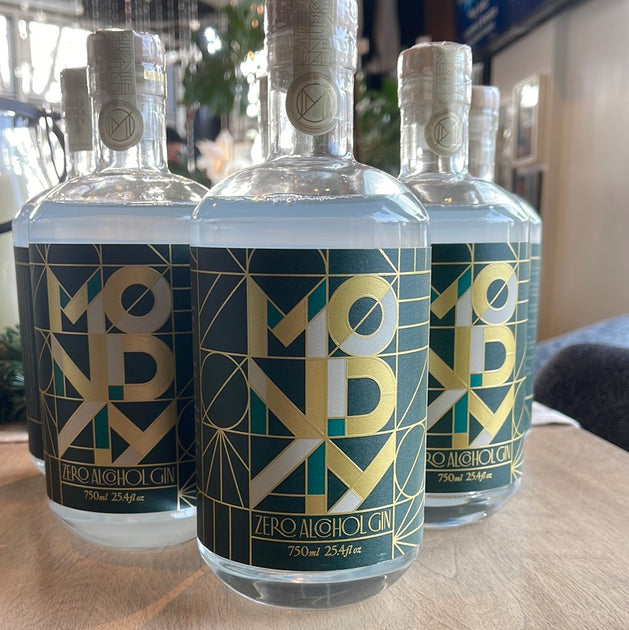 Zero Alcohol Gin Display California