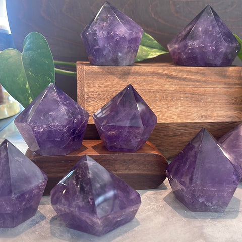 Amethyst Polished Wide Points