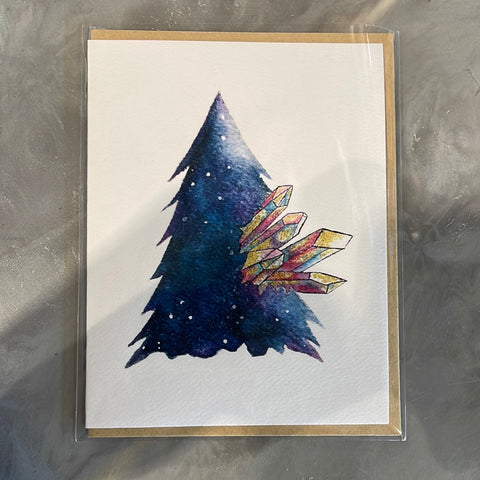 Crystal Tree Card