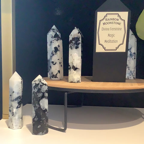 Rainbow moonstone towers
