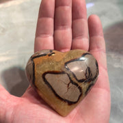 Serpentine Jade heart