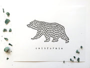 CLEARANCE: California Bear Wall Art Print