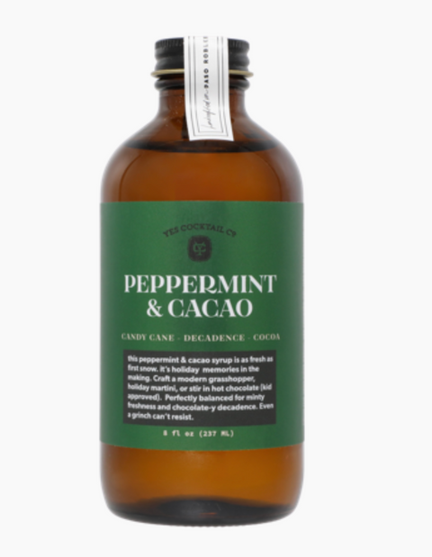 Peppermint Cacao Syrup