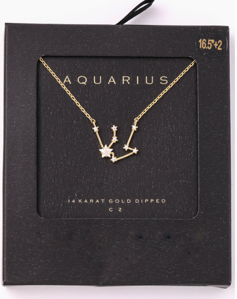 Zodiac Constellation Necklace