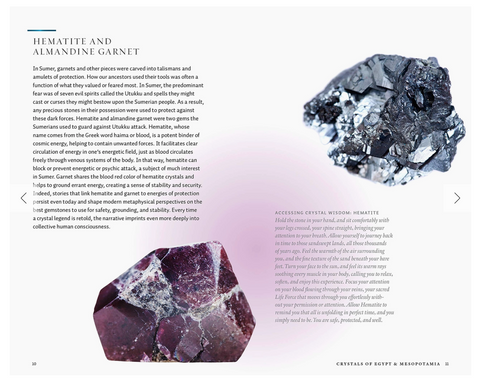Crystal Lore Legends & Myths Book