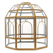 Bronze & Glass Terrarium