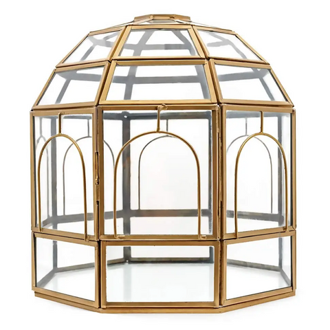 Bronze & Glass Terrarium