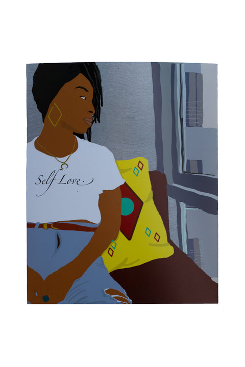 Art Print Taylor'd Designs: Loving All That I  Am