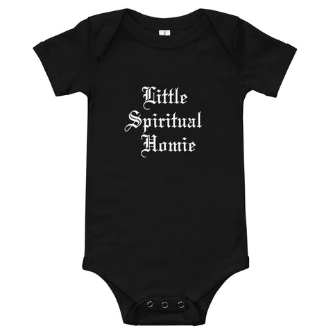 The Spiritual Homie - Baby short sleeve one piece