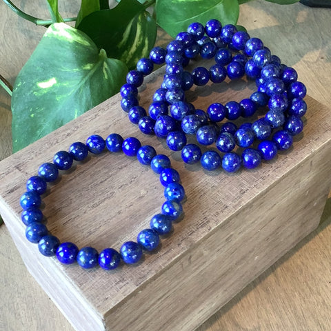 8mm Standard Bead Crystal Bracelet