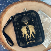 Zodiac Wristlet Pouch