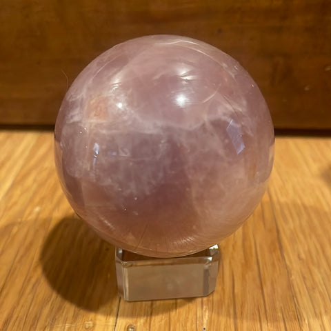 Lavender Rose Quartz Sphere