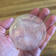 Selenite Zodiac Sigil Altar Plate