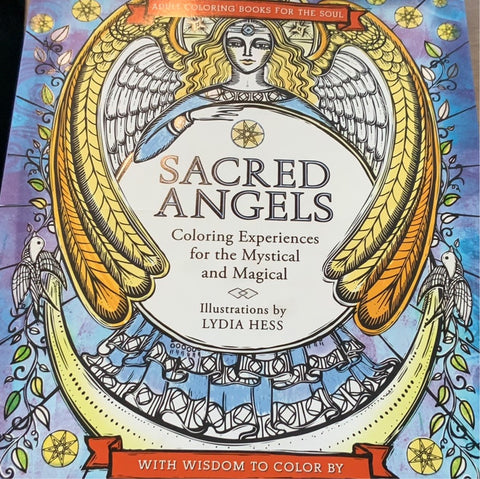 Sacred Angels Coloring Book