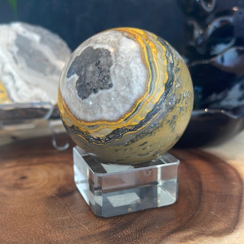 Bumblebee Jasper Sphere