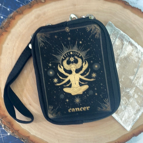 Zodiac Wristlet Pouch