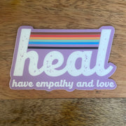 Ltd Edition Heal Sticker