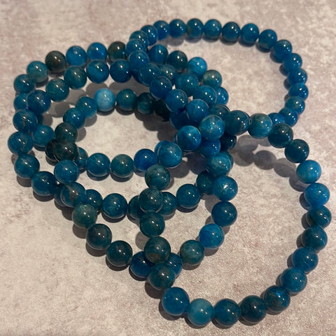 8mm Standard Bead Crystal Bracelet