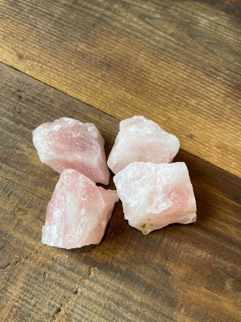 Raw Rose Quartz Chunk