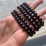 8mm Standard Bead Crystal Bracelet