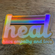 Ltd Edition Heal Sticker