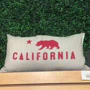 California Bear Pillow