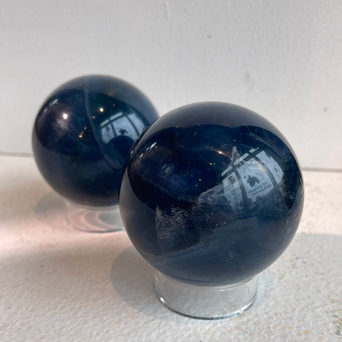 Blue Fluorite Sphere