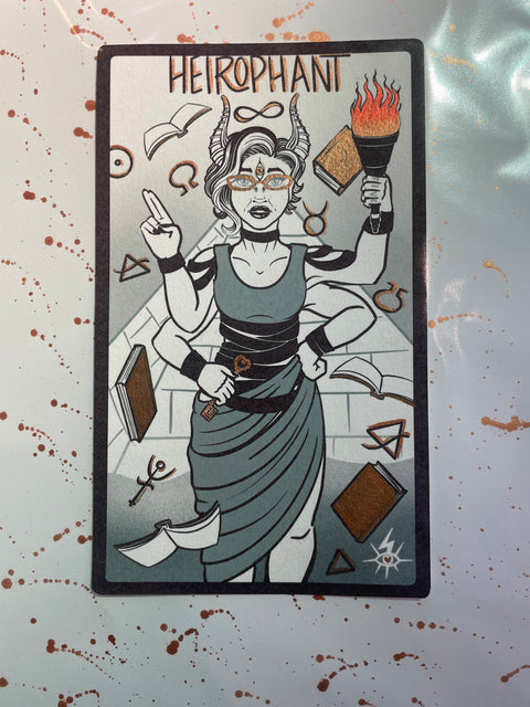 Tarot - Original Handpainted Numbered Art