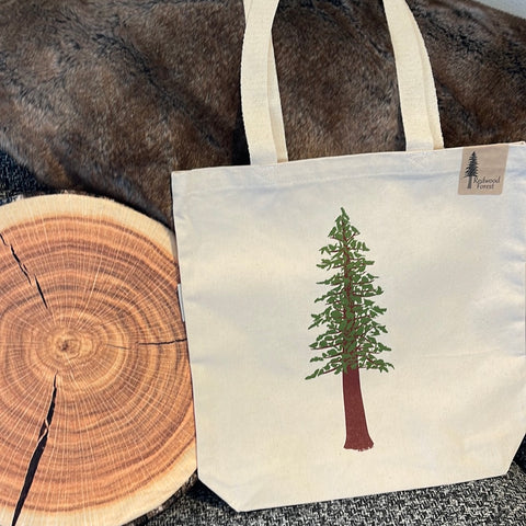 CA Wildlife Redwood Tote