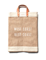West Coast Best Coast Market Tote Bag