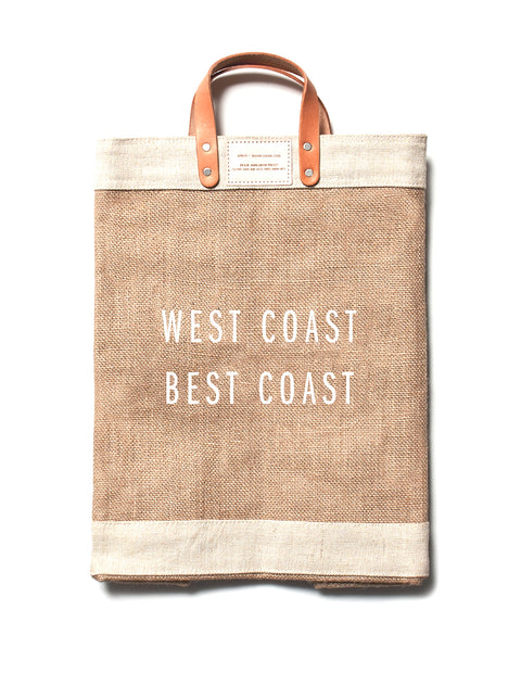 West Coast Best Coast Market Tote Bag
