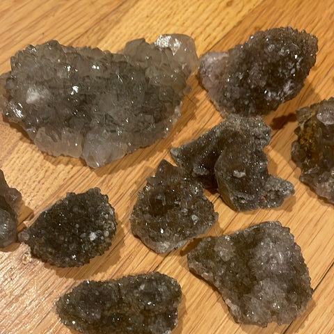Smoky Black Spirit Quartz