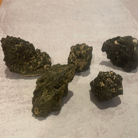 Green Tourmaline Raw
