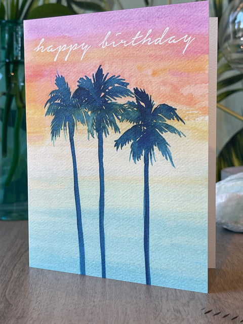 Happy Birthday Palm Trees