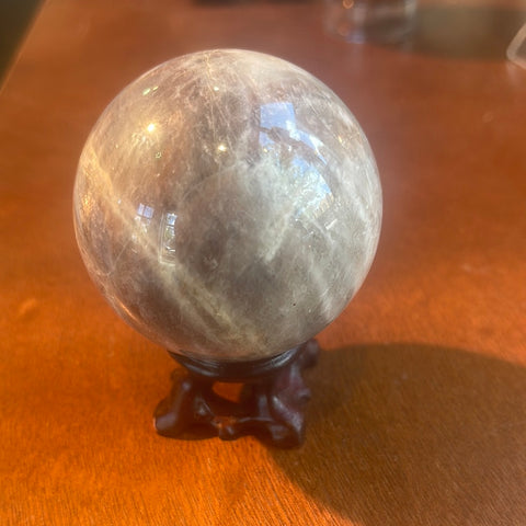 Grey Moonstone Sphere