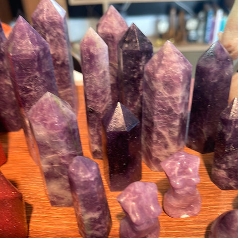 Lepidolite Tower